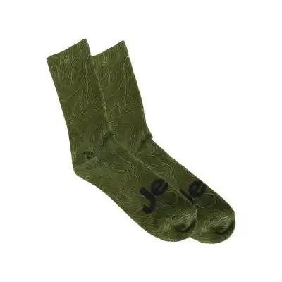 Topographical Dress Socks